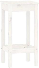 5 pcs conjunto de bar pinho maciço branco