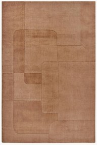 Tapete de lã com relevo Charlotte