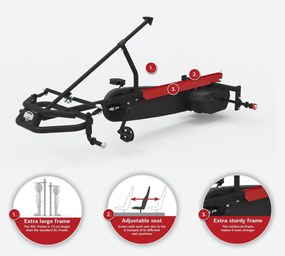 BERG X-TREME XXL-BFR Kart A PEDAIS CRIANÇAS E ADULTOS +5 ANOS