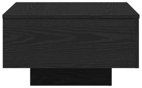 Mesa de Centro vidaXL Preta em Carvalho 55x55x31 cm em Madeira de Enge