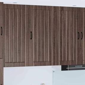 vidaXL Armário de Cozinha Carvalho Marrom 50 x 31 x 100 cm