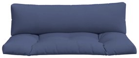 Almofadões p/ sofá de paletes 2 pcs tecido oxford azul-marinho