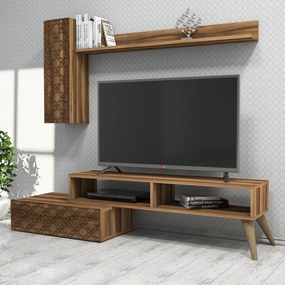 Unidade de TV Planet – Nogueira – 150 x 37,8 x 37,2 cm