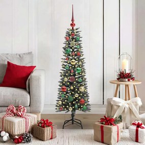vidaXL Árvore de Natal Artificial Verde 120 cm PVC, Plástico e Aço