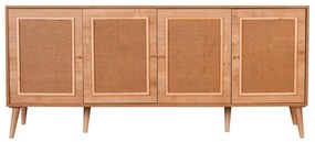 Console Jüt – Carvalho – 180 cm x 81 cm x 41 cm