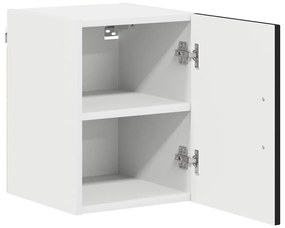 vidaXL Armário de Cozinha Preto 30 x 31 x 40 cm Madeira processada