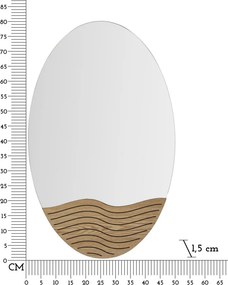 ESPELHO DE PAREDE LINES 50X1,5X80 CM MULTICOLORIDO
