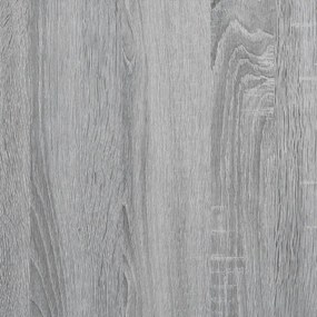 Móvel p/ lavatório 60x33x60cm derivados madeira cinzento sonoma