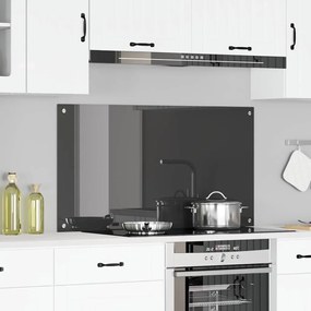 vidaXL Proteção de Cozinha Cinzento escuro 110 x 60 x 0.6 cm