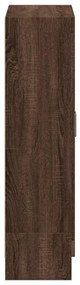 Estante 82,5x30,5x115 cm derivados de madeira carvalho castanho