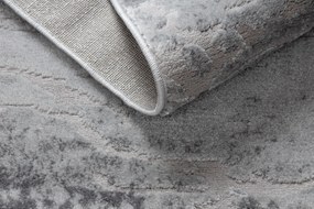 Tapete MEFE moderno  Circulo 6182 Concreto - Structural dois níveis de lã cinza cinzento
