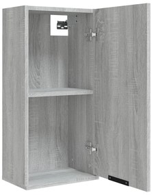 Armário de parede casa de banho 32x20x67 cm sonoma cinza