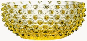 Taça de servir artesanal Hobnail