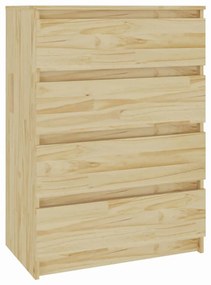 Armários de apoio 3 pcs pinho maciço