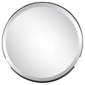 Espelho de Parede 41 X 3 X 41 cm Preto Metal