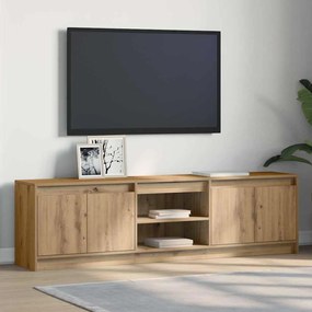 vidaXL Gabinete para TV Castanho 182 x 34 x 50 cm