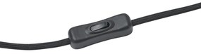Candeeiro de Mesa Art Deco Preto 2-Luzes - Tuning Art Deco