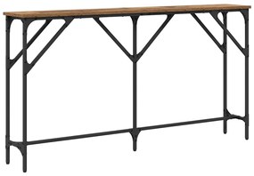 Mesa de Consola Madeira Antiga 140x23x75 cm Madeira Engenharia