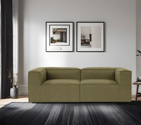 Sofá de 2 Lugares Fora – Verde – 214x66x105 cm