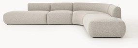 Sofá de canto modular XL em bouclé Sofia