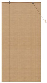 Persianas e Sombras de Janela Marrom Claro 100 x 220 cm Bambu