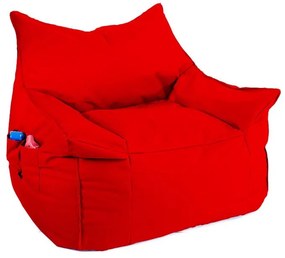 Pufe Cinema – Vermelho – 90x80x55 cm | Tribo Home