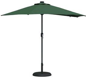 Guarda-sol de Jardim Verde 294 x 150 x 223 cm tecido