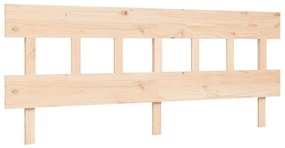 Estrutura de cama Super King Size com cabeceira madeira maciça