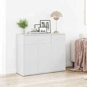Aparador 88x30x70 cm contraplacado branco