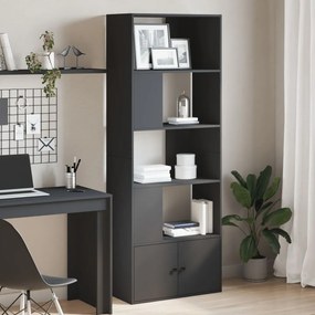 vidaXL Estante 70x36x189 cm derivados de madeira preto