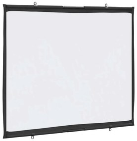 vidaXL Tela de projeção parede suspensa 50" 4:3