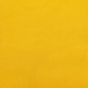 Painel de parede 12 pcs 90x15 cm veludo 1,62 m² amarelo