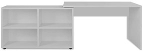 Mesa de Jantar Avia de 140 cm - Branco - Design Minimalista