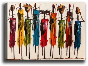 Tela Decorativa Modelo 320420561 – Multicolor – 70 x 100 cm