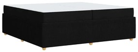 Estrutura da Cama Outros Preto 200 x 200 cm tecido