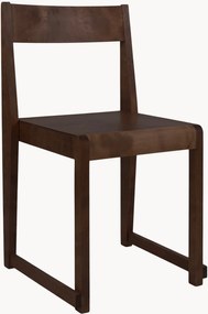 Cadeira de jantar em madeira de bétula 01