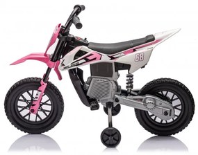 Moto bateria infantil ORC 12V Rosa