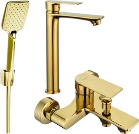 Mexen Royo R62 conjunto de banho, dourado - 72213R62-50
