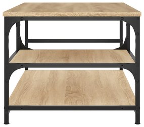 Mesa de centro 90x49x40 cm derivados de madeira carvalho sonoma