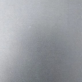Vaso/floreira de jardim 2 pcs 35x35x75 cm aço galvanizado