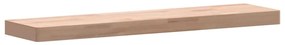 Prateleira de parede 80x20x4 cm madeira de faia maciça