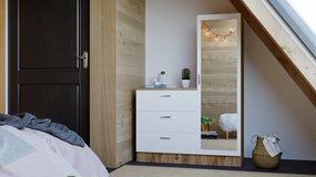 Armário Multiusos CC6 – Atlantic Pine White – Gaveta: 60x72x47 cm; Arm