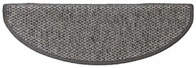 Tapetes escada adesivos aspeto sisal 30 pcs 65x21x4cm