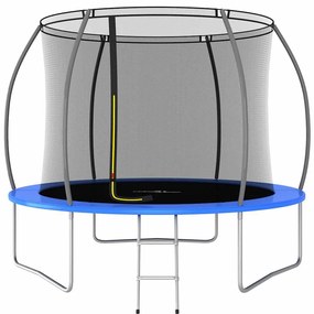 Conjunto de trampolim redondo 305x76 cm 150 kg