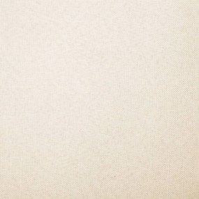 Banco 139,5 cm poliéster creme