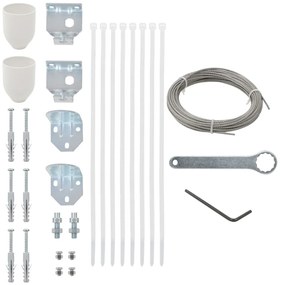 29 pcs conjunto de acessórios para tela de varanda