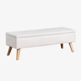 Banco Baú Em Borreguito Adirane ↔︎ 140 Cm - Sklum