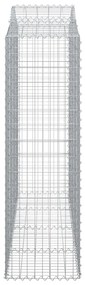 Cestos gabião arqueados 40 pcs 200x50x160/180 ferro galvanizado