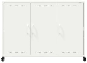 Aparador 100,5x39x72 cm aço branco