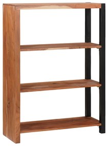 vidaXL Estante Castanho 80 x 30 x 110 cm Madeira Sólida de Acácia